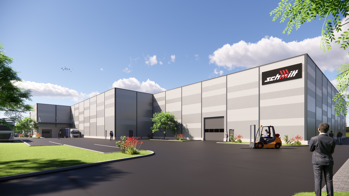 Visualisierung Logistik Schmitt Immobilien