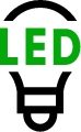 LED-Beleuchtung Icon